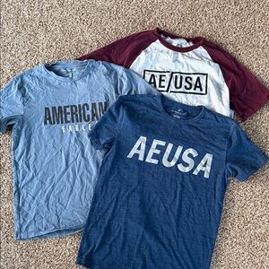 American Eagle Outfitters Men’s T-Shirts set of 3, size small
